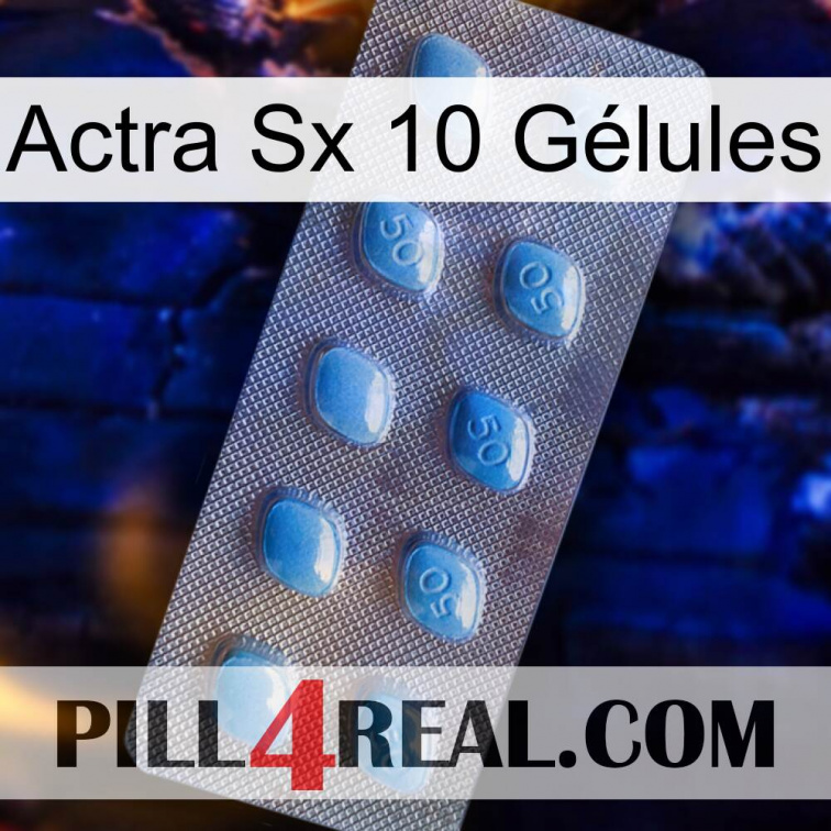 Actra Sx 10 Gélules viagra3